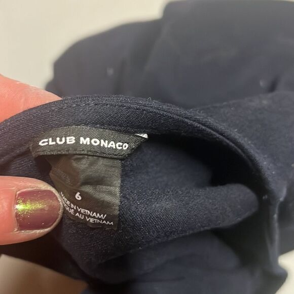 Navy Blue Size 6 Sheath Club Monaco Dress - Picture 4 of 5